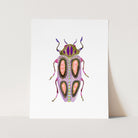 a card with a picture of a bug on it