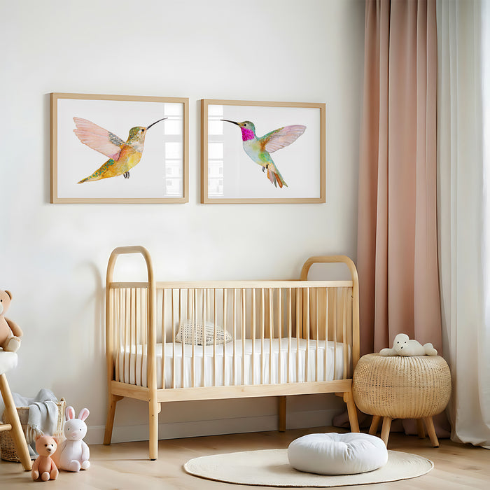 Hummingbirds ~ Print Set of 2