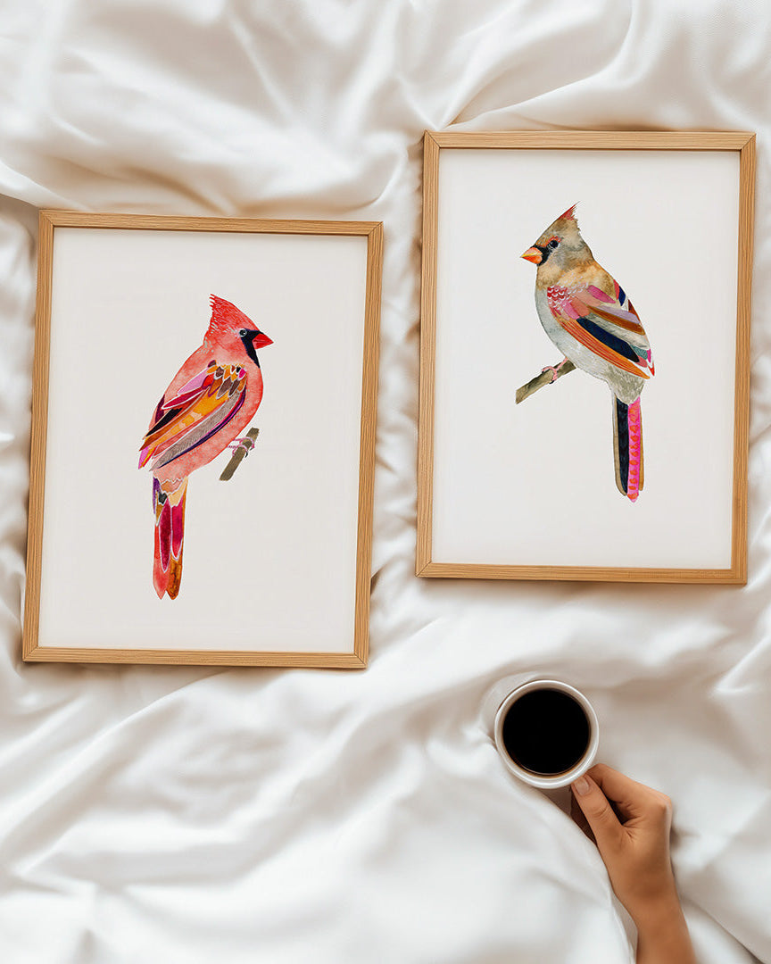 Cardinals ~ Print Set of 2