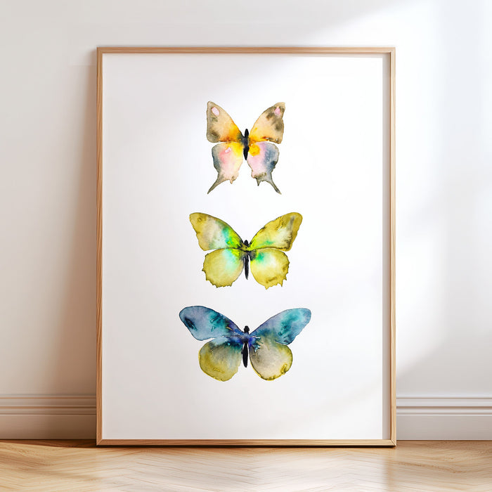 6 Butterflies - Print Set of 2