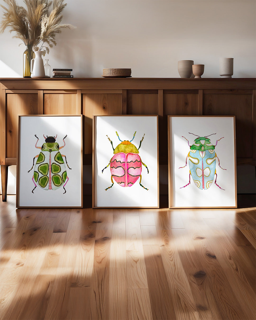 Beetles ~ Print Set of 3