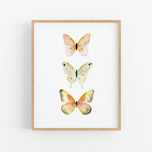 3 Butterflies No. 3