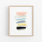 a picture of a painting on a wall