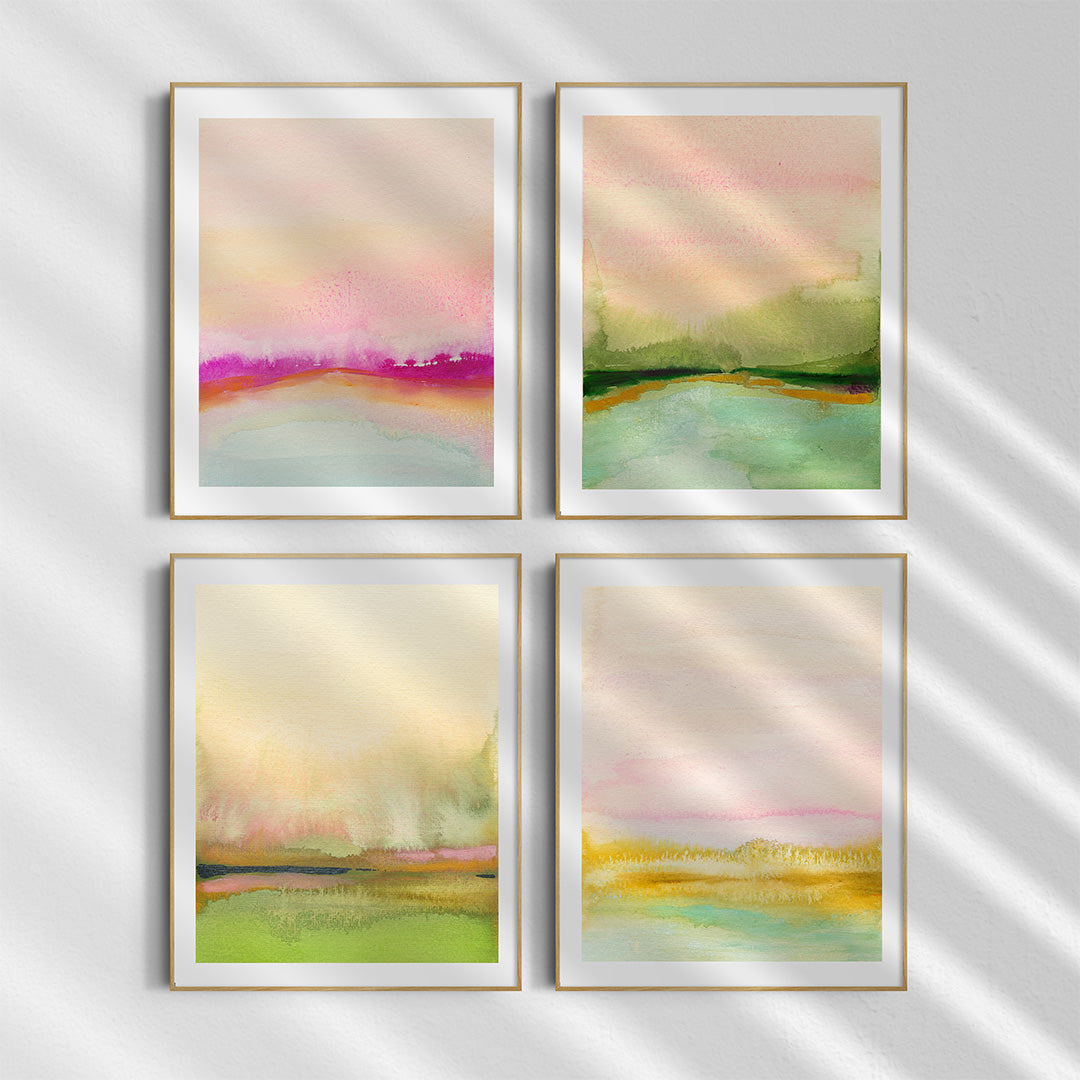 Landscapes ~ Set of 4