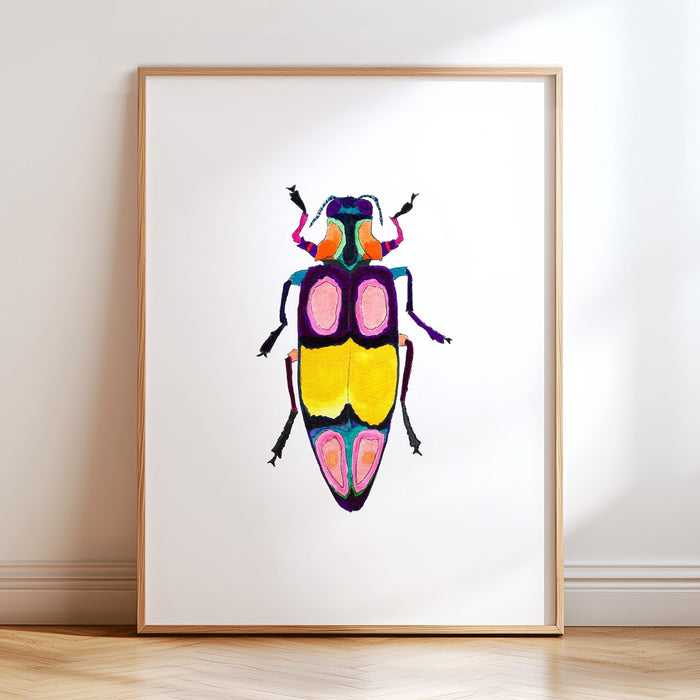 Beetles - Set of 4 Art Prints