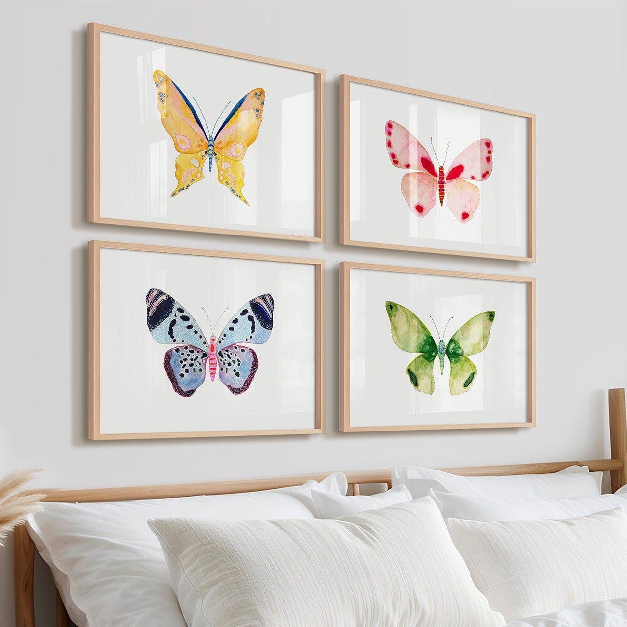 Butterflies Set of 4 Art Prints – Snoogs & Wilde