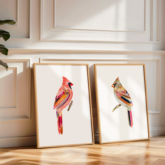 Cardinals ~ Print Set of 2