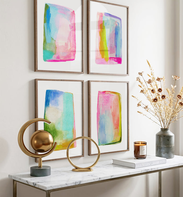 Color Studies - Set of 4