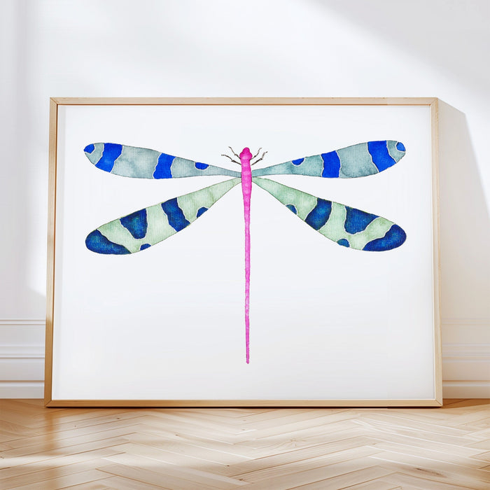 Dragonflies - Set of 4 Art Prints