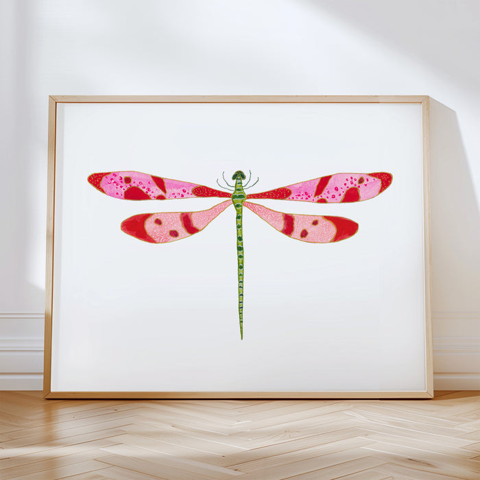 Dragonflies - Set of 4 Art Prints