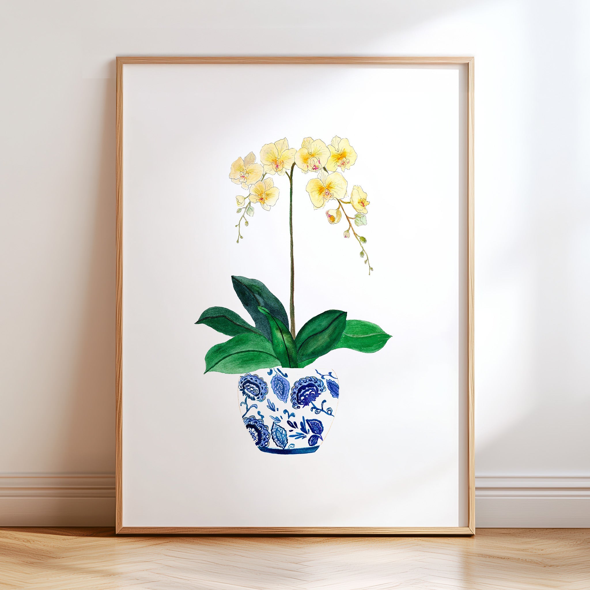 Orchid Art Print – Snoogs & Wilde