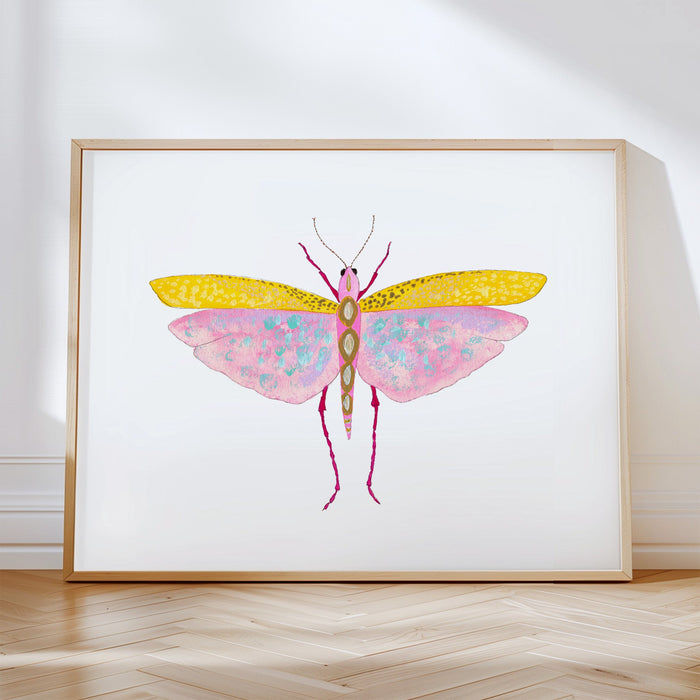 Grasshoppers - Set of 4 Art Prints