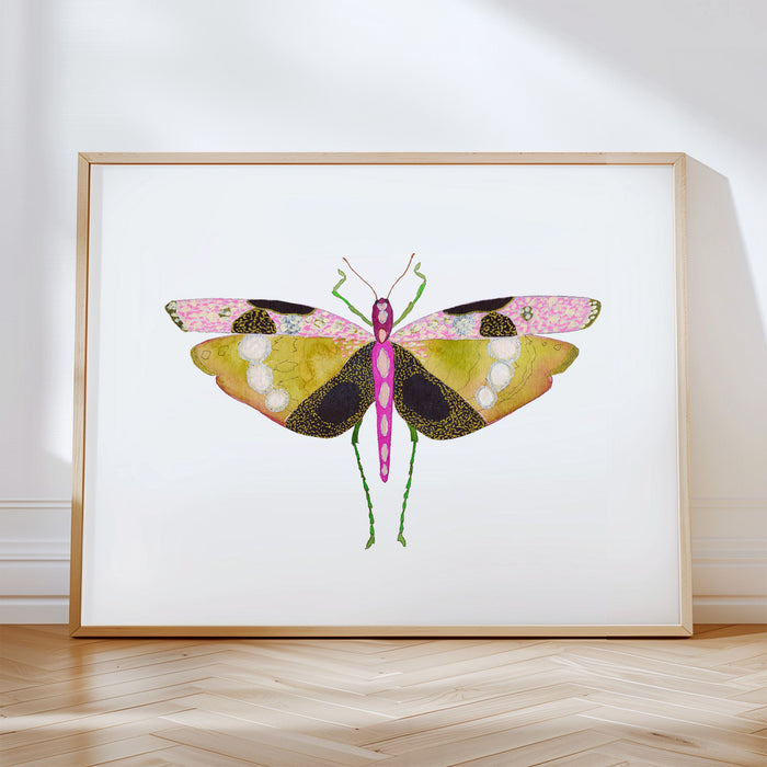 Grasshoppers - Set of 4 Art Prints