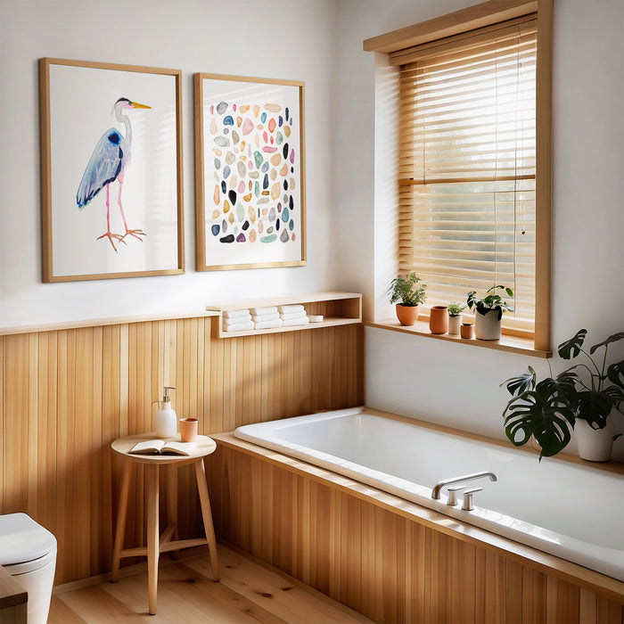 Heron & Rock Collection - Set of 2