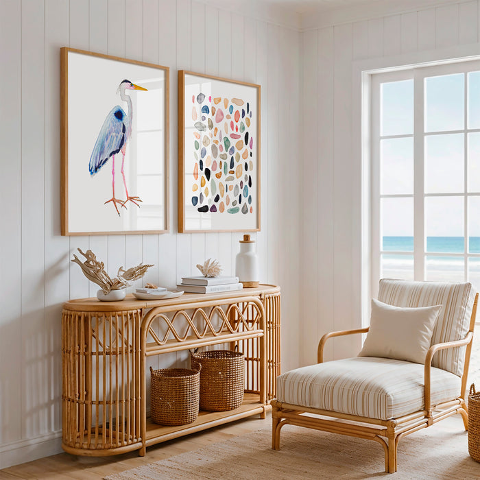 Heron & Rock Collection - Set of 2