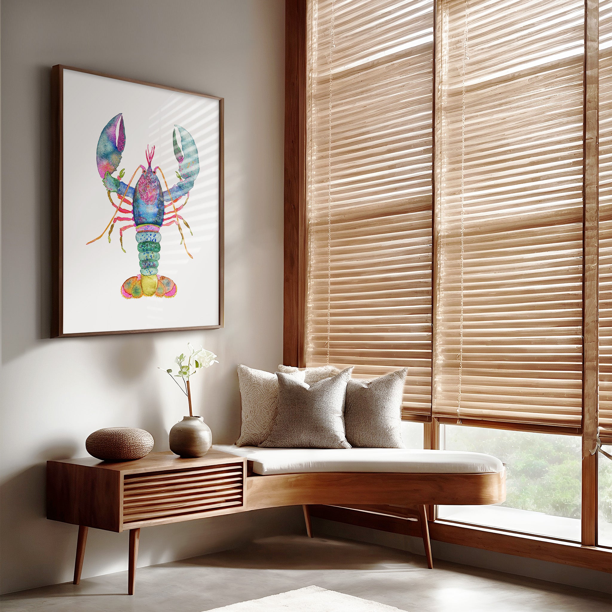 Maine Lobster Art Print – Snoogs & Wilde
