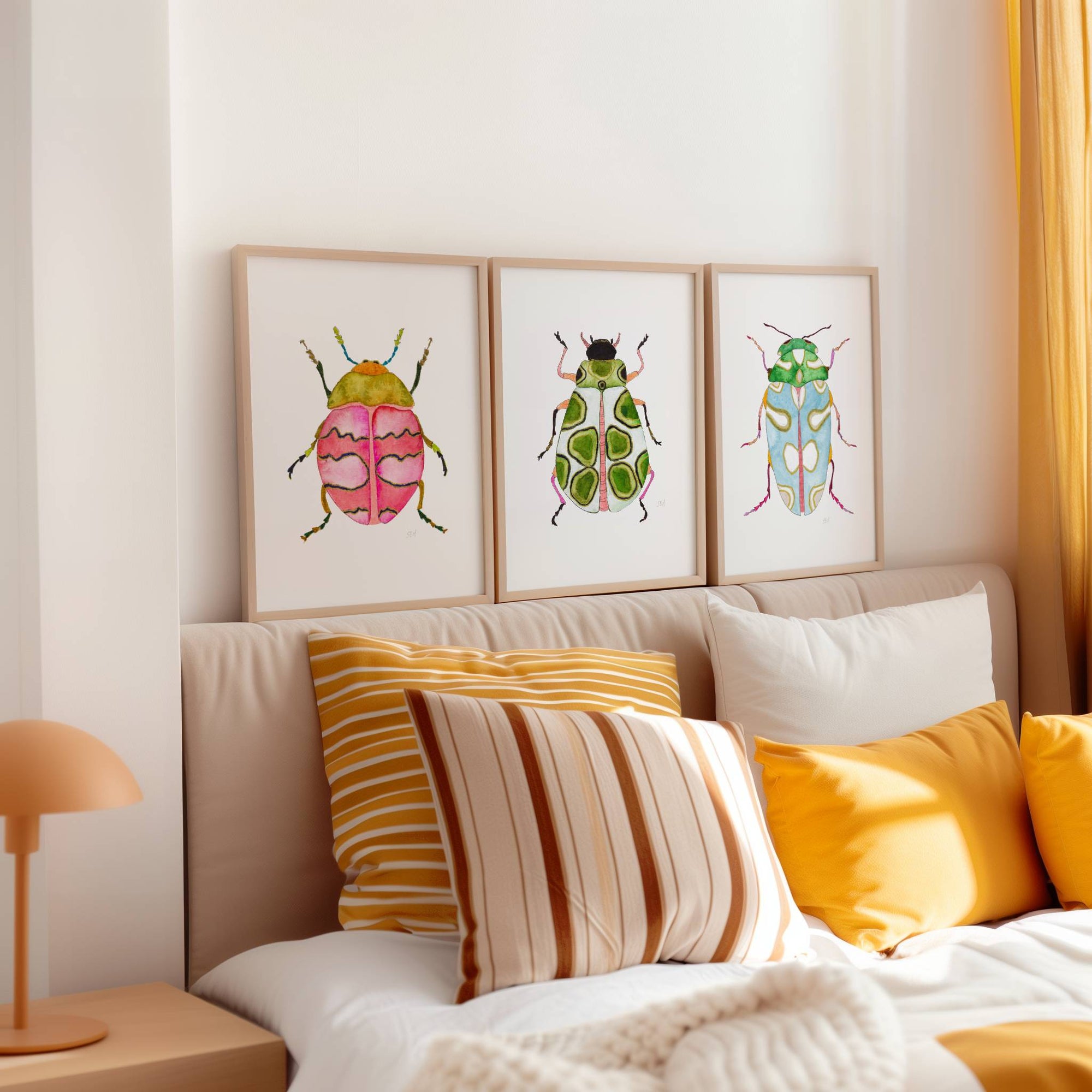 Beetles Forever ~ Print Set of 3