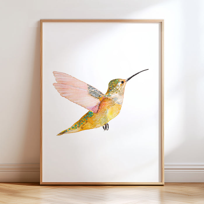Hummingbirds - Set of 4 (Vertical Orientation)