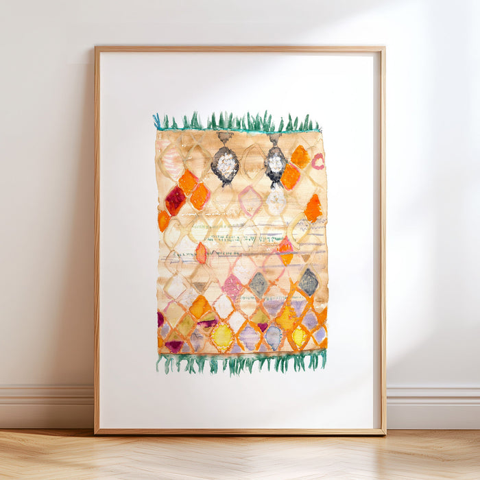 Rugs - Set of 8 Art Prints