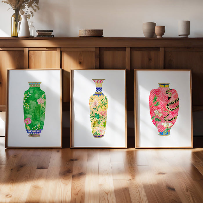 Antique Vases - Set of 3