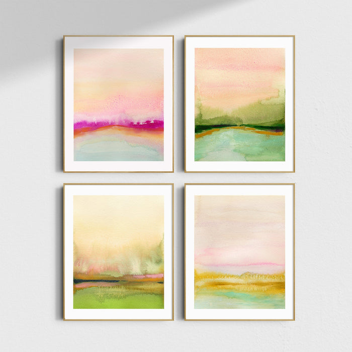 Landscapes ~ Set of 4
