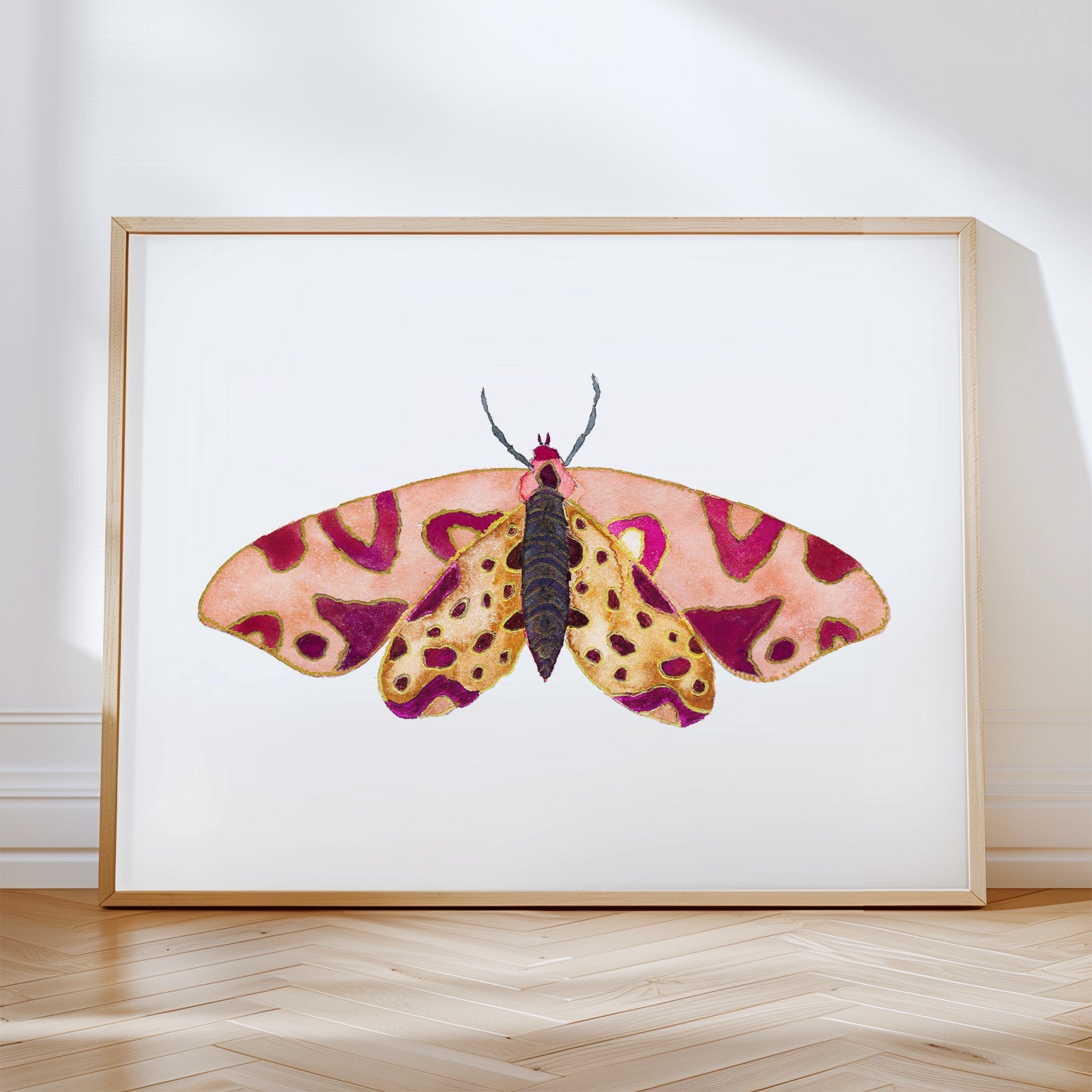 Moth Set of 4 Art Prints – Snoogs & Wilde