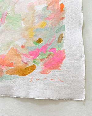 Spring No. 1 - 8"x10" - Acrylic Gouache on Handmade Paper
