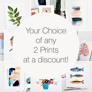 Set of Any 2 Prints of Your Choice at a Discount!